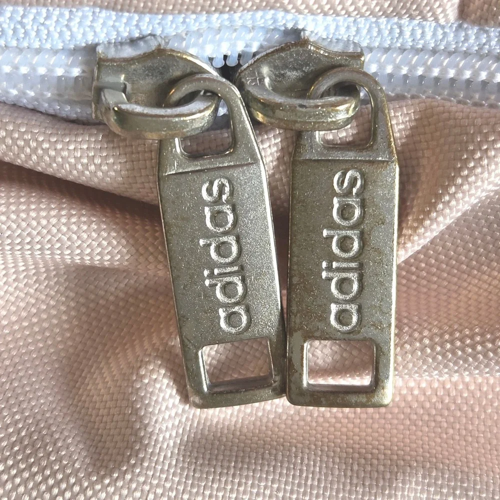 Adidas Classic 3-Stripes Backpack Blush Pink White Laptop Sleeve School Bag